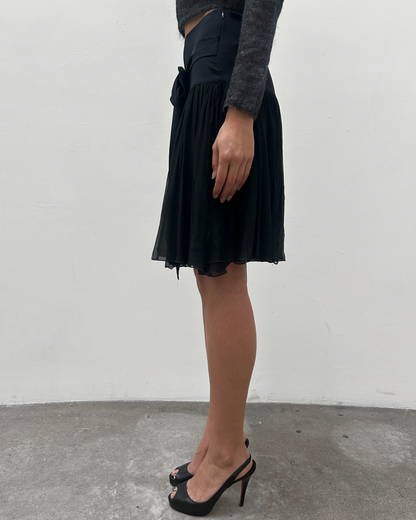 Blumarine Silk Chiffon Skirt