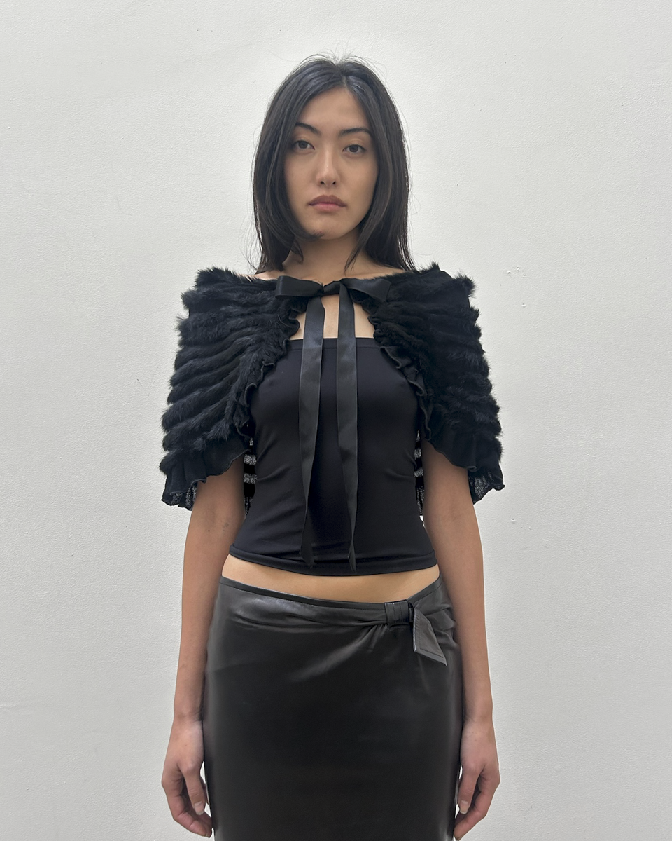 Paola Frani Fur Shawl