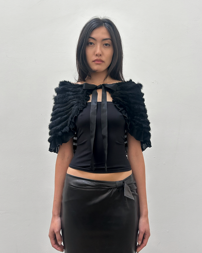 Paola Frani Fur Shawl