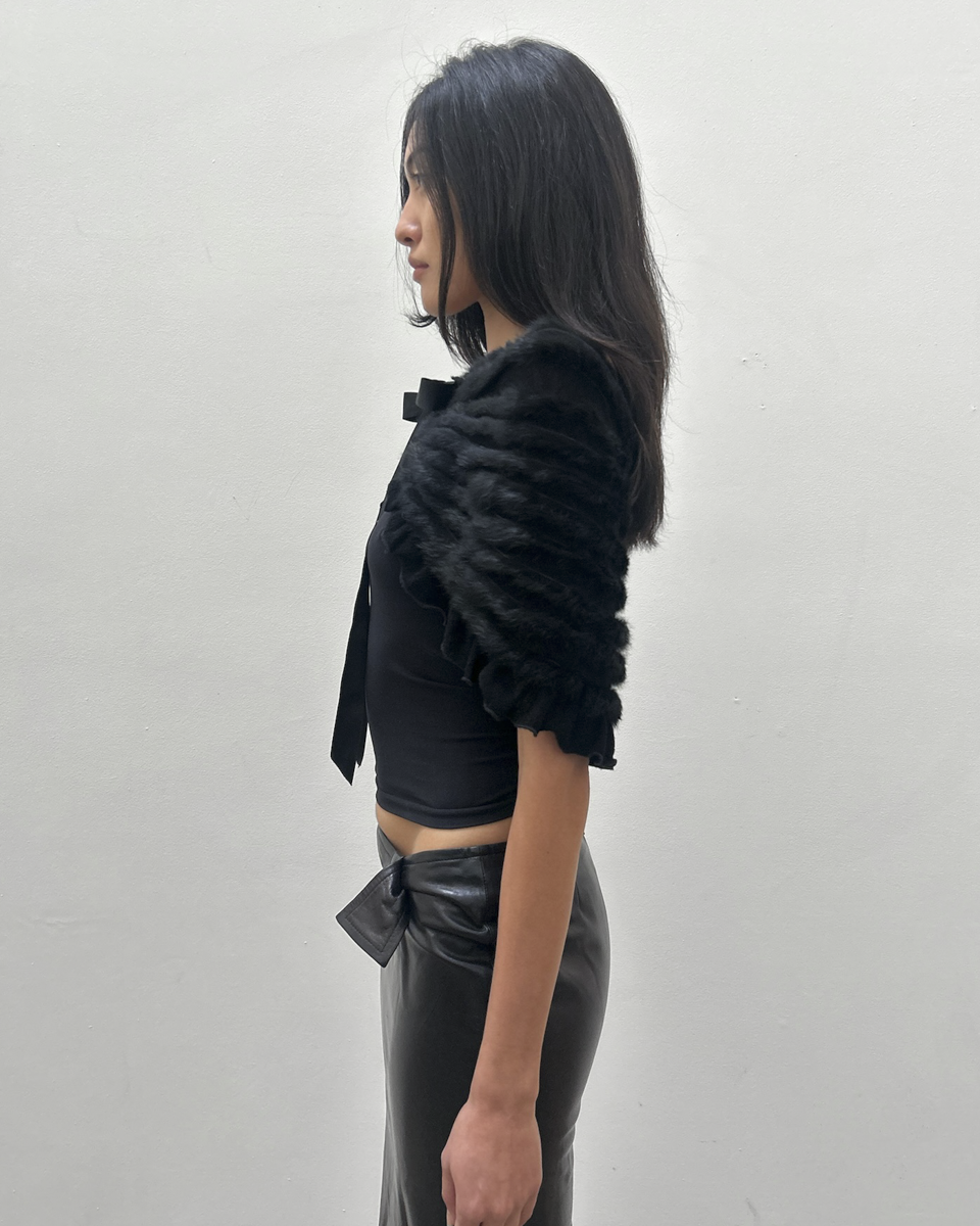 Paola Frani Fur Shawl