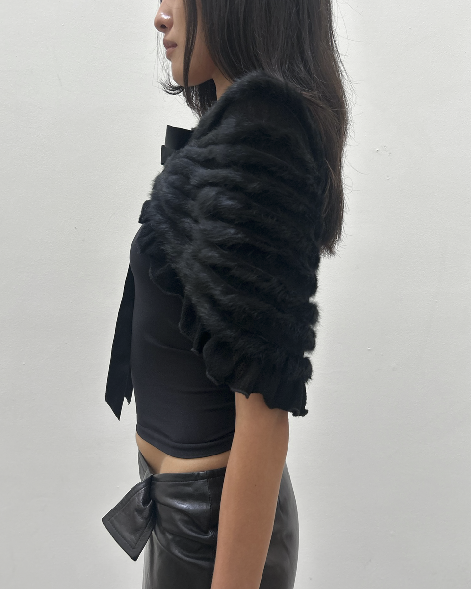 Paola Frani Fur Shawl