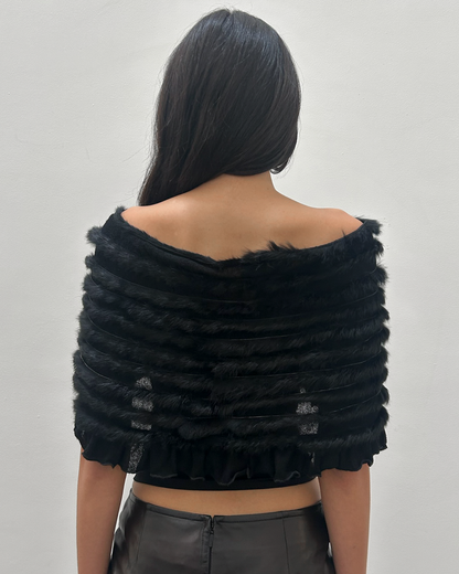Paola Frani Fur Shawl