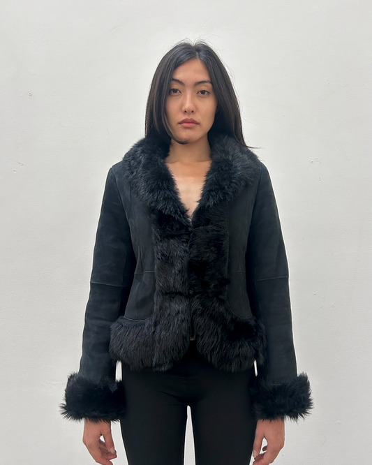 Sanauna Sheepskin Mouton Fur Jacket
