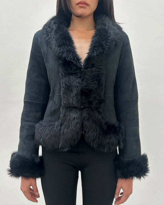 Sanauna Sheepskin Mouton Fur Jacket