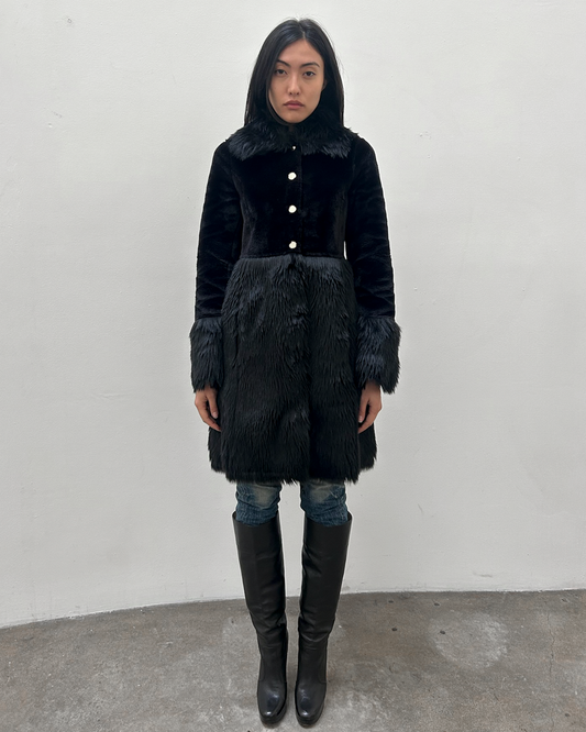 Patrizia Pepe Faux Fur Coat