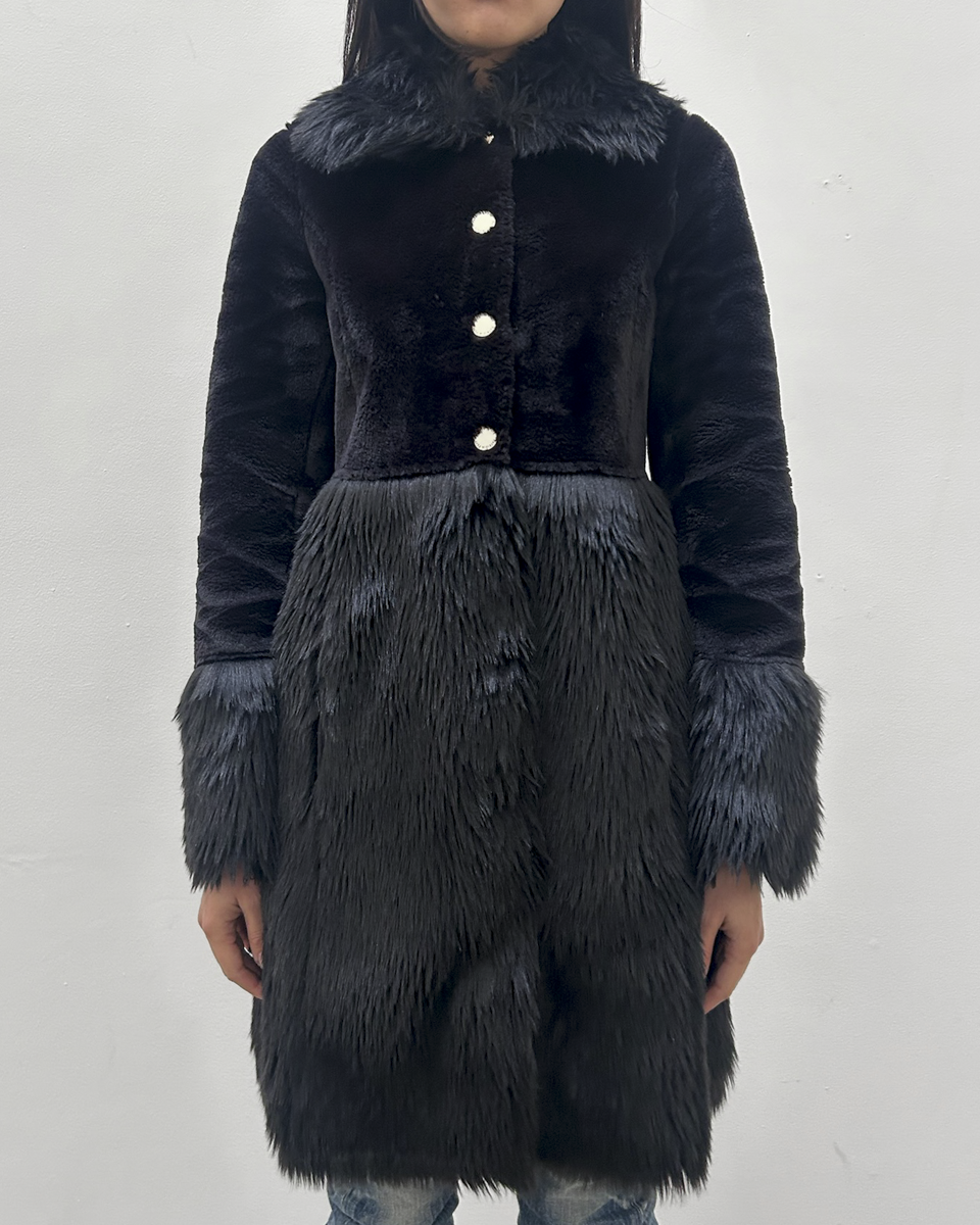 Patrizia Pepe Faux Fur Coat