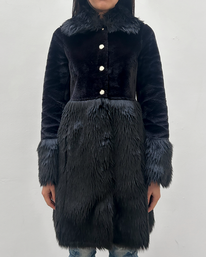 Patrizia Pepe Faux Fur Coat