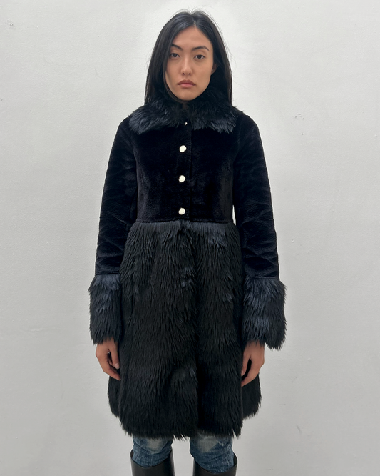 Patrizia Pepe Faux Fur Coat