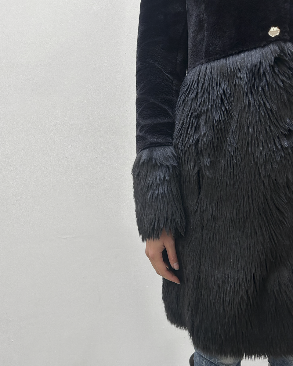 Patrizia Pepe Faux Fur Coat