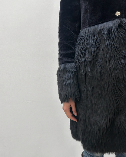 Patrizia Pepe Faux Fur Coat