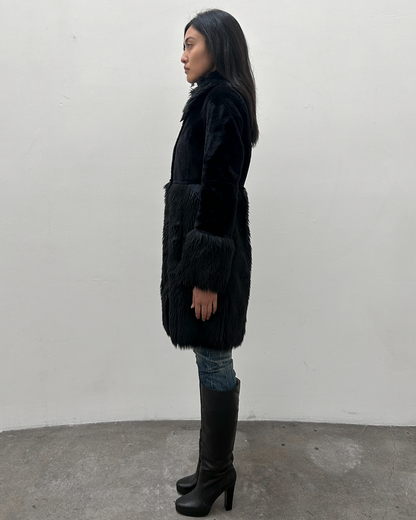 Patrizia Pepe Faux Fur Coat