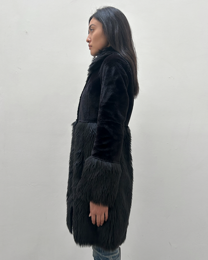 Patrizia Pepe Faux Fur Coat
