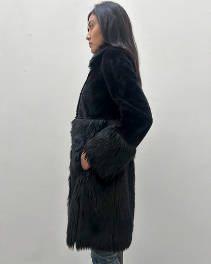 Patrizia Pepe Faux Fur Coat