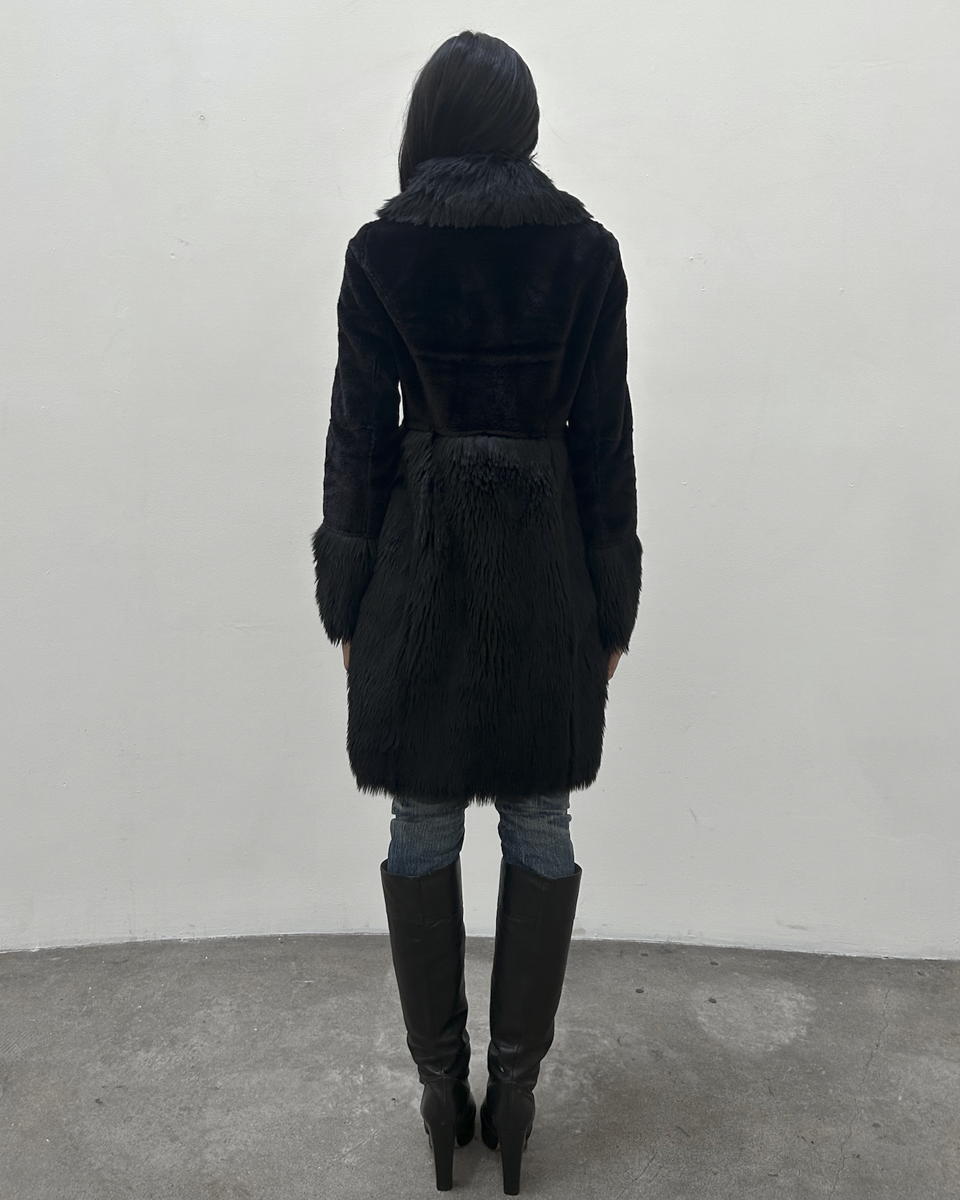 Patrizia Pepe Faux Fur Coat