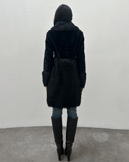 Patrizia Pepe Faux Fur Coat