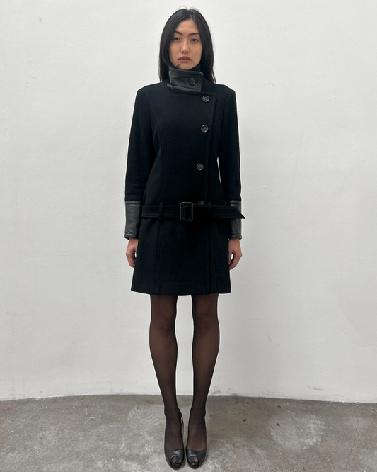 Pinko Wool Belted Coat