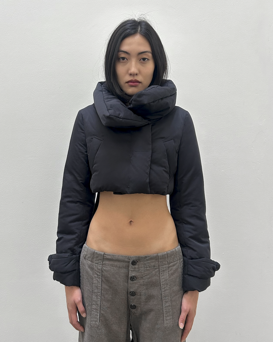 Atsuro Tayama Cropped Puffer Jacket
