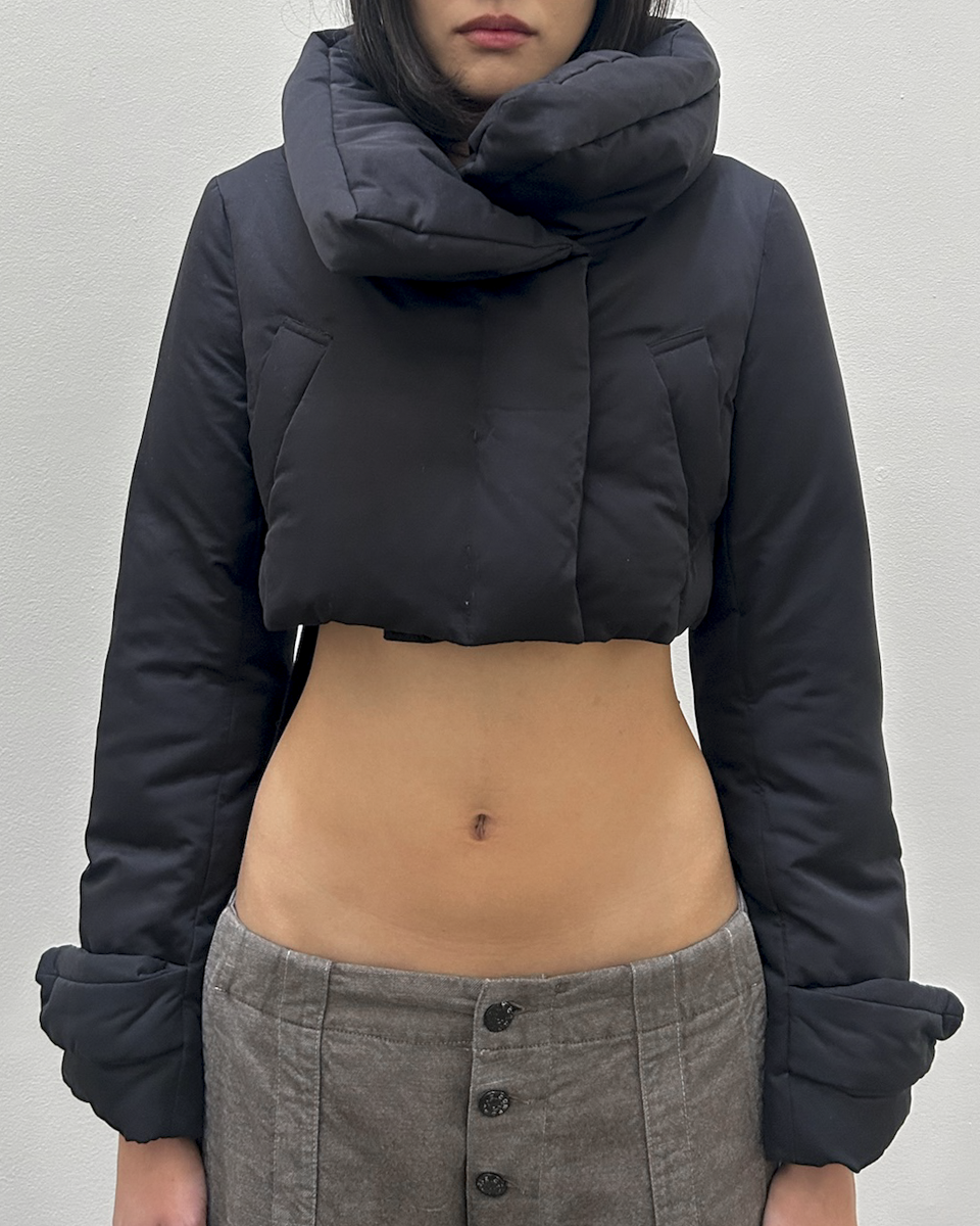Atsuro Tayama Cropped Puffer Jacket