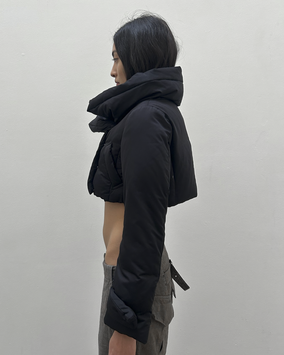 Atsuro Tayama Cropped Puffer Jacket