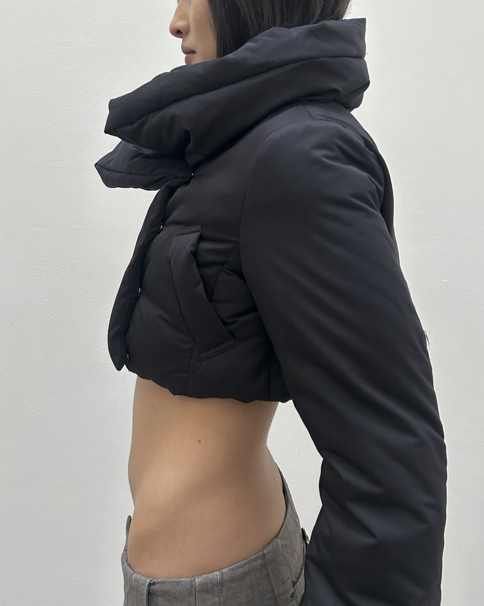 Atsuro Tayama Cropped Puffer Jacket