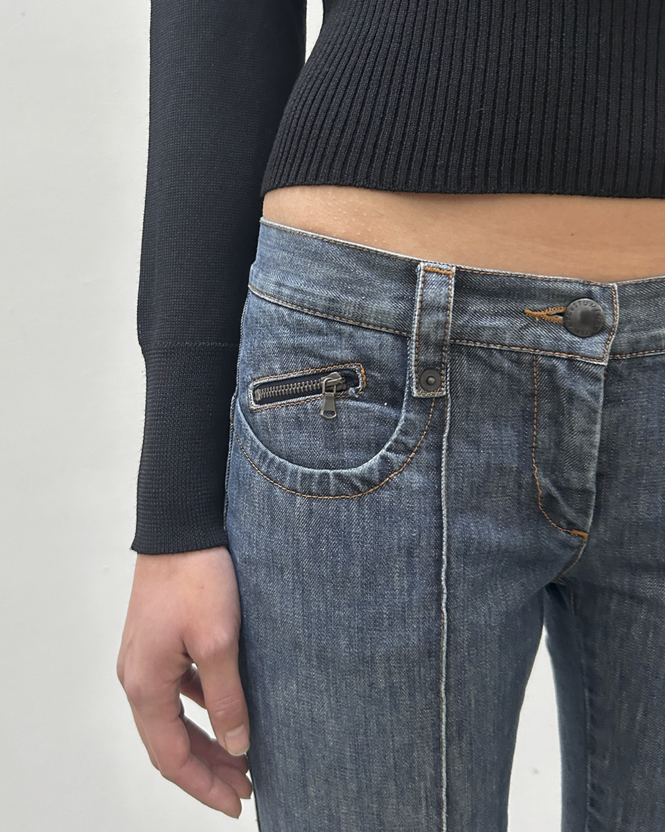 Costume National Front Seam Denim