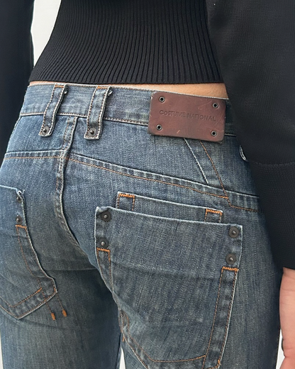 Costume National Front Seam Denim