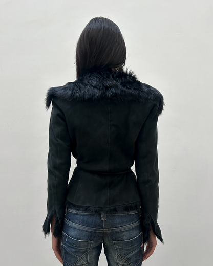 Novespazio Shearling Fur Coat