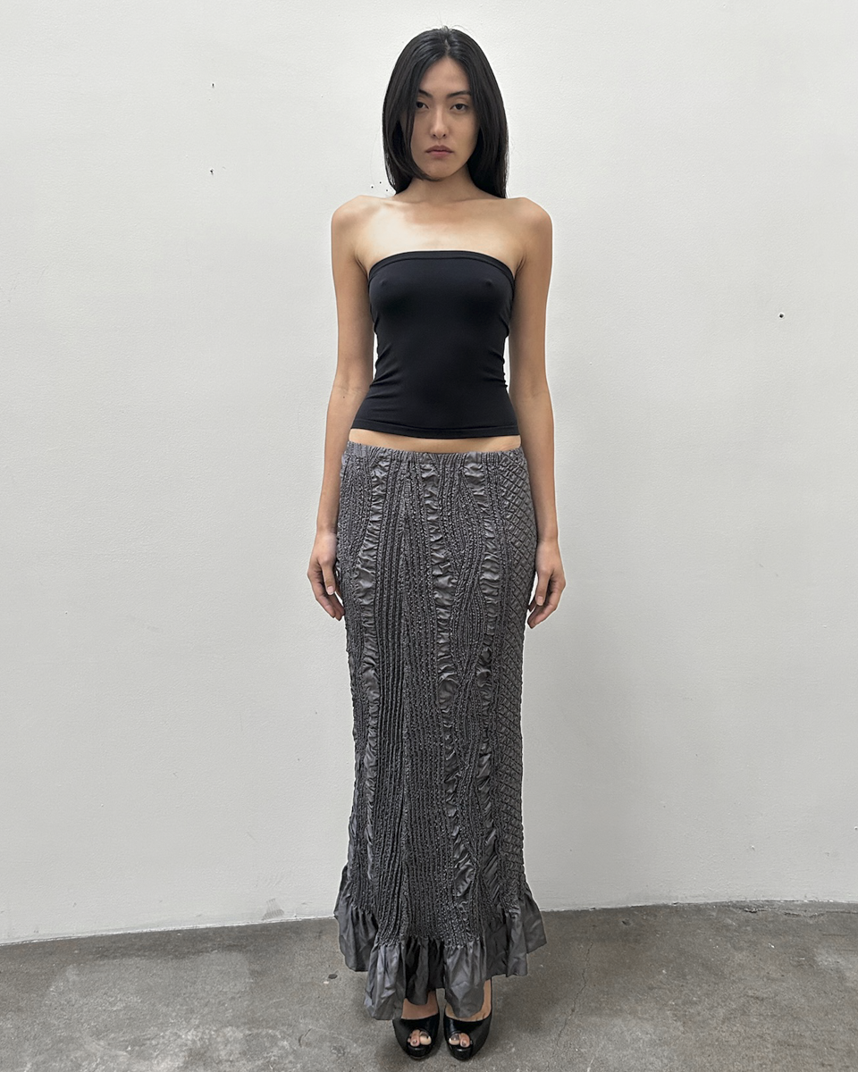 Yoshiyuki Hishinuma Issey Miyake Crinkle Skirt