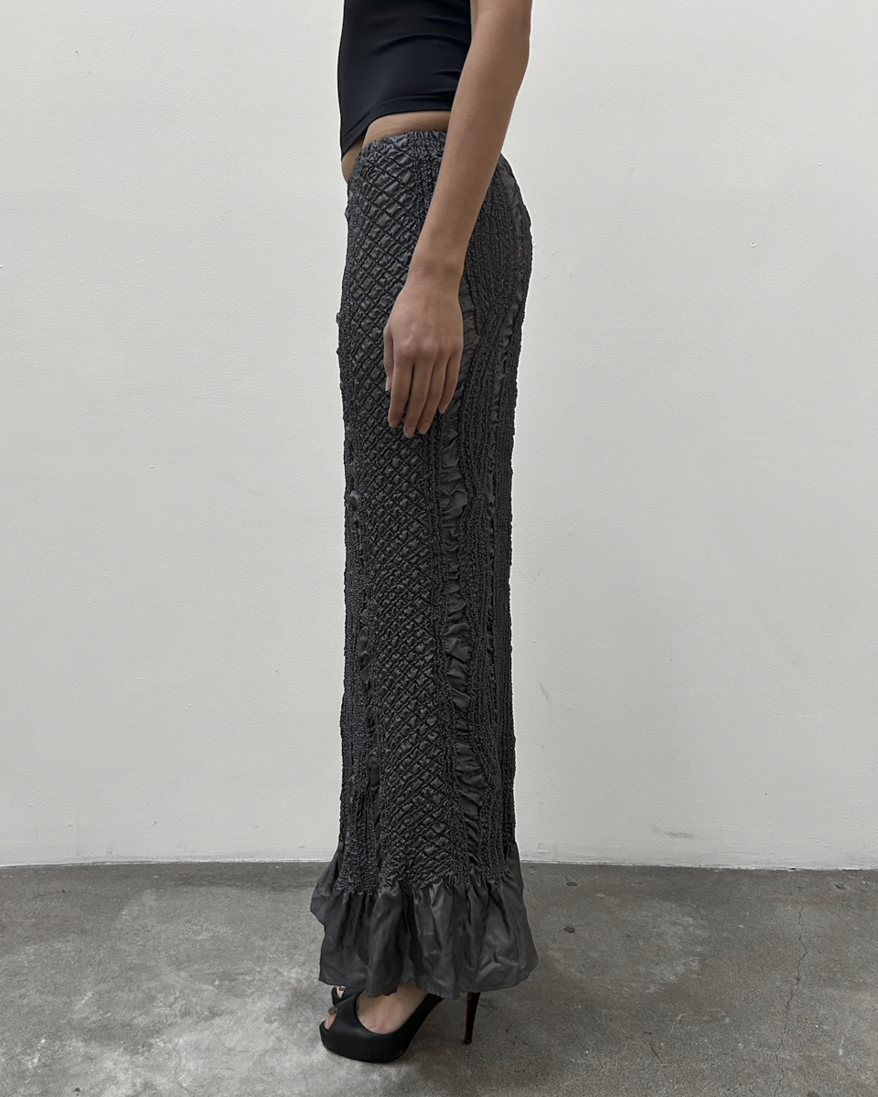 Yoshiyuki Hishinuma Issey Miyake Crinkle Skirt