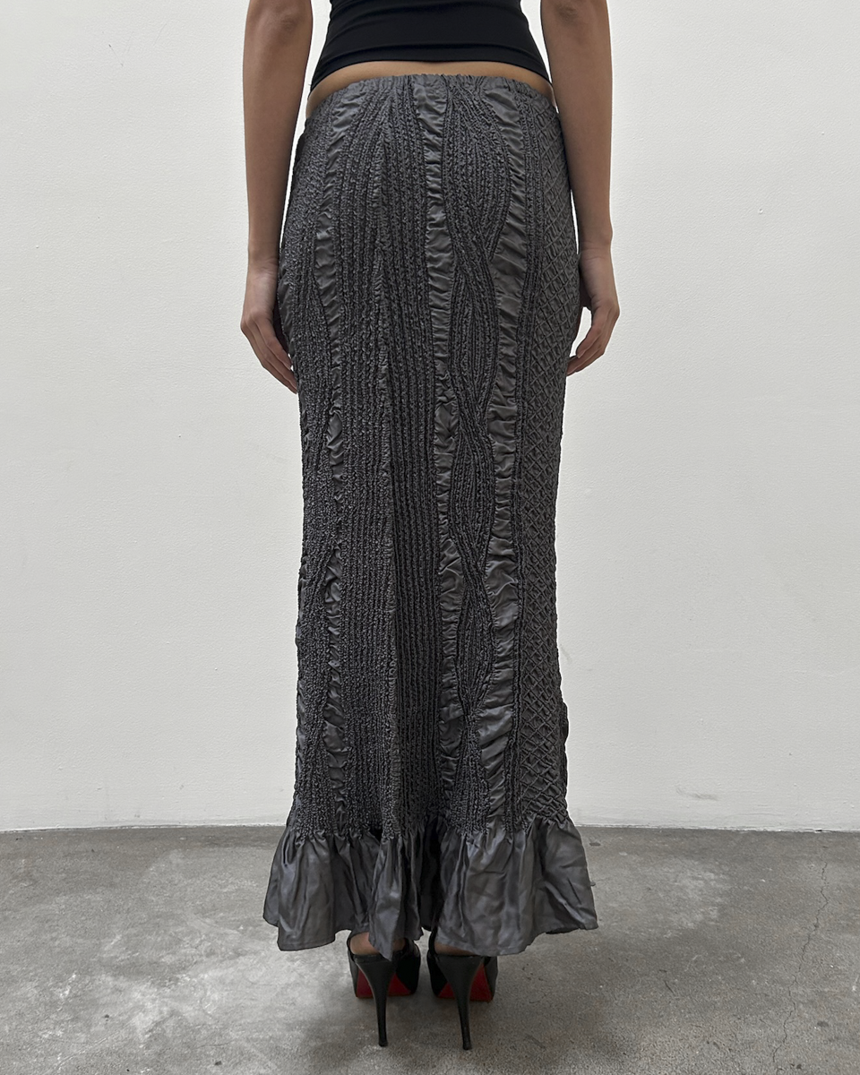 Yoshiyuki Hishinuma Issey Miyake Crinkle Skirt