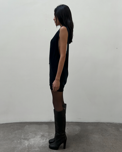 Y's Yohji Yamamoto Knit Plunge Neck Tunic