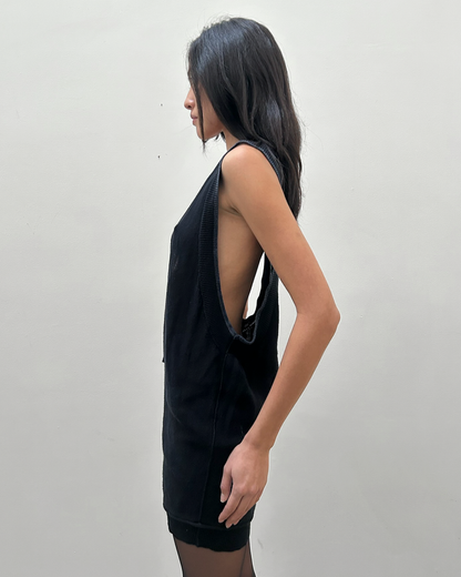 Y's Yohji Yamamoto Knit Plunge Neck Tunic