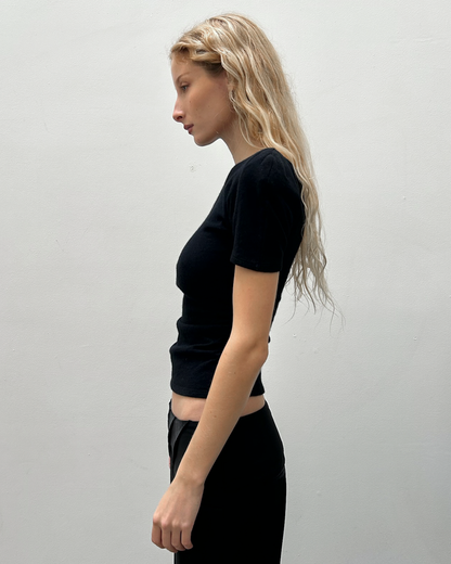 Anna Molinari Shoulder-Padded Knit Top