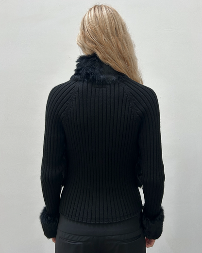 Adolfo Dominguez Rabbit Fur Jacket