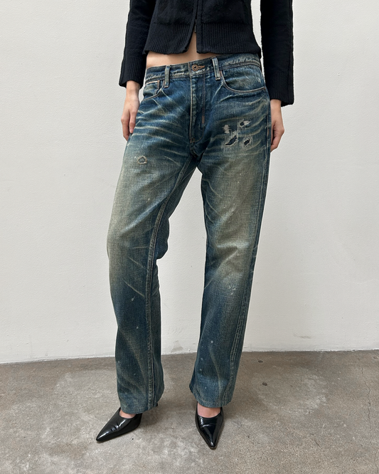 Neil Barrett "BlackBarrett" Selvedge Denim