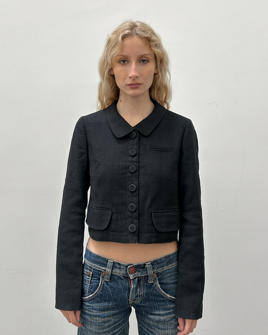 Chloe by Phoebe Philo Silk Canvas Jacket