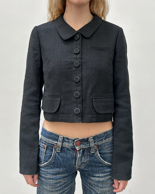 Chloe by Phoebe Philo Silk Canvas Jacket