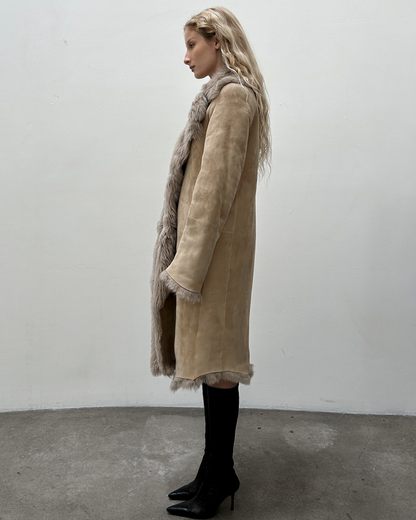 Strenesse Shearling Coat