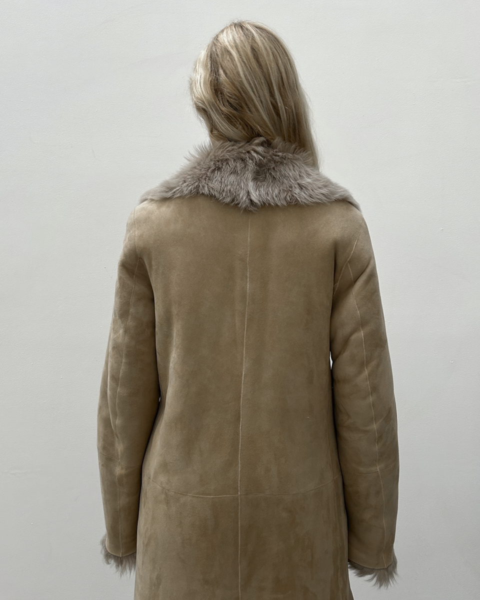 Strenesse Shearling Coat