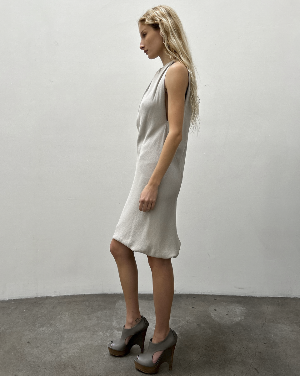 Rick Owens FW2011 Silk Draped Dress