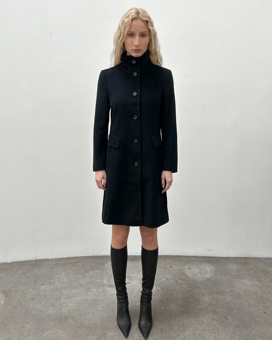 Strenesse Wool Tailored Coat