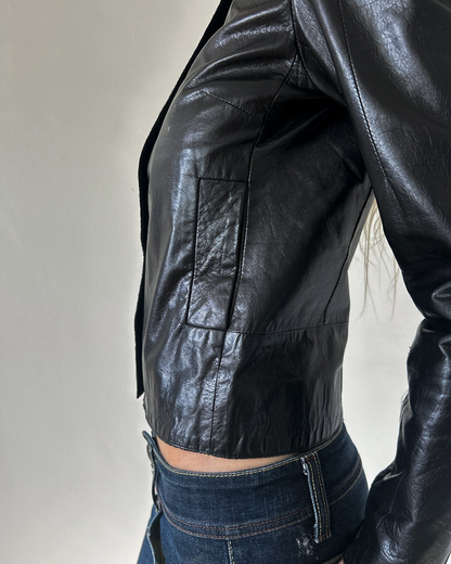 Costume National Leather Jacket