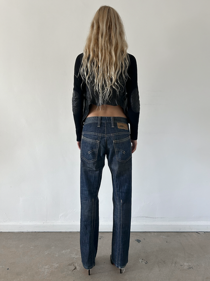 Neil Barrett Double Waist Denim