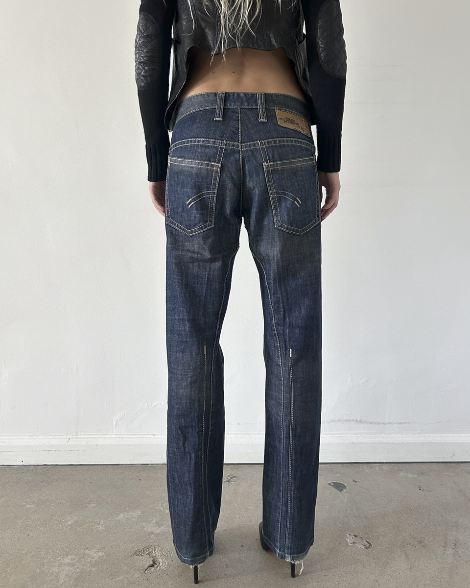 Neil Barrett Double Waist Denim