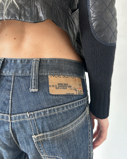 Neil Barrett Double Waist Denim