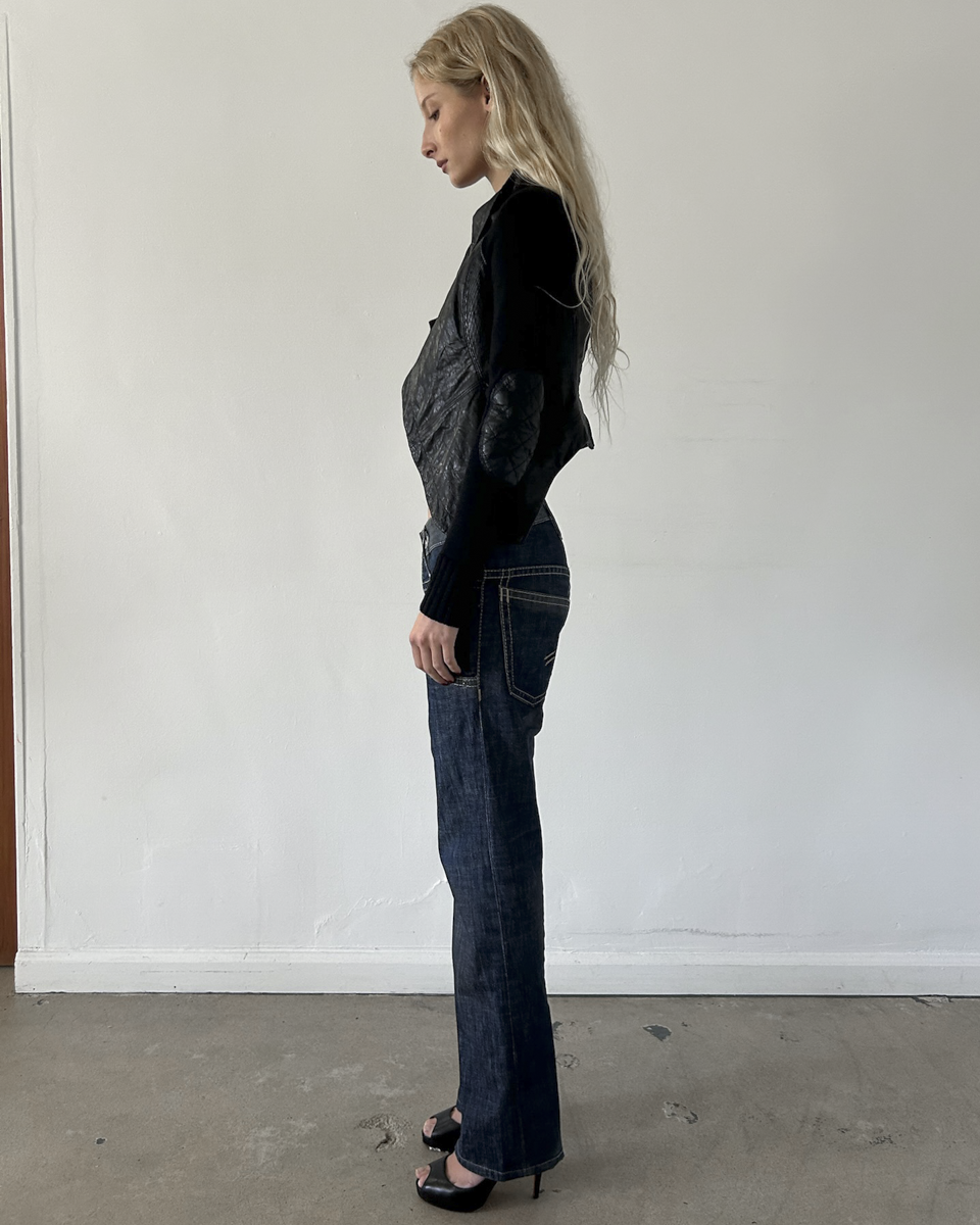 Neil Barrett Double Waist Denim