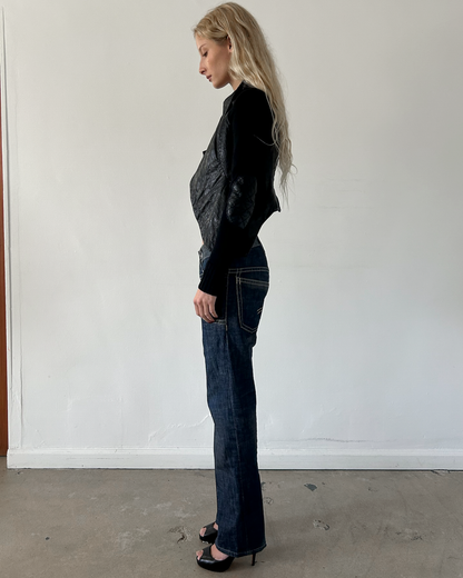 Neil Barrett Double Waist Denim