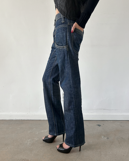 Neil Barrett Double Waist Denim