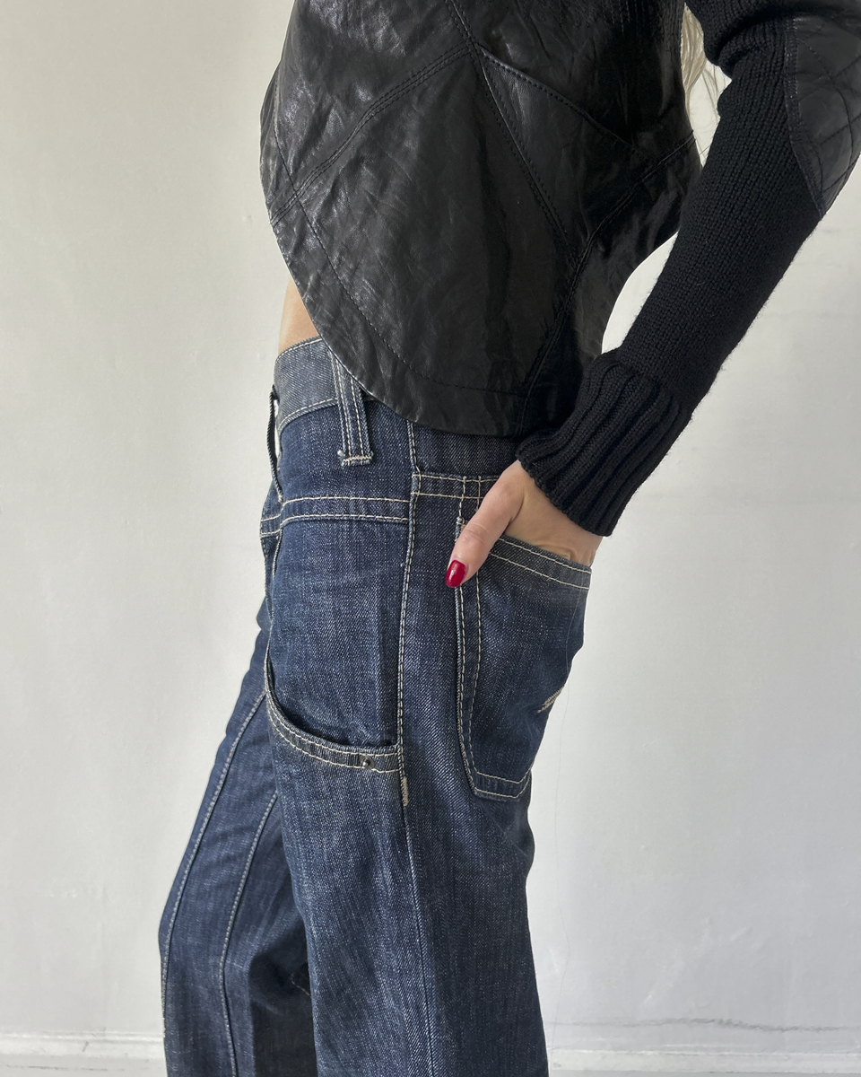 Neil Barrett Double Waist Denim