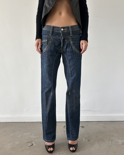 Neil Barrett Double Waist Denim